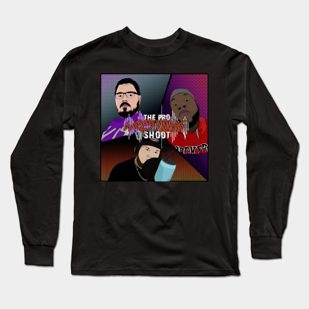 Cover art Long Sleeve T-Shirt by The Pro Wrestling Shoot 